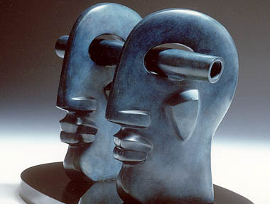Thought Travels V (Pipe Face V), 1988