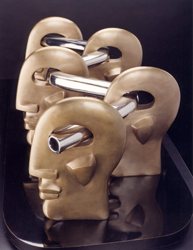 Thought Travels VII (Pipe Face VII), 1989